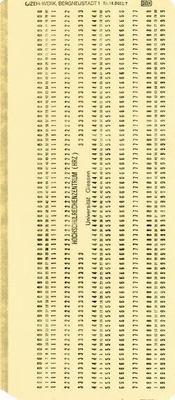 Punch Card