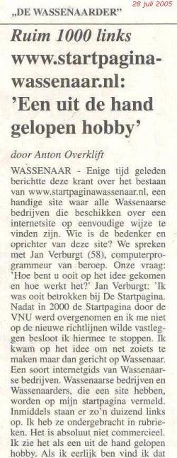 Een uit de hand gelopen hobby