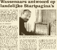 Wassenaars antwoord op landelijke Startpagina's